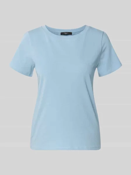 Męski t-shirt w kroju regular fit z mieszanki bawełny model MULTIF' Weekend Max Mara