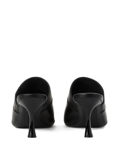 Papuci tip mules Karl Lagerfeld negru