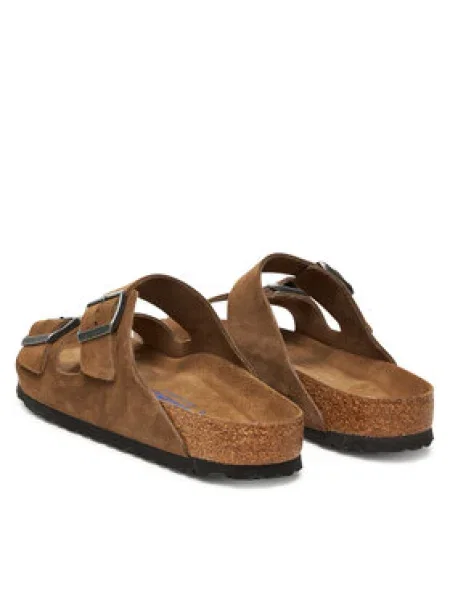 Semišové tenisky Birkenstock hnedá
