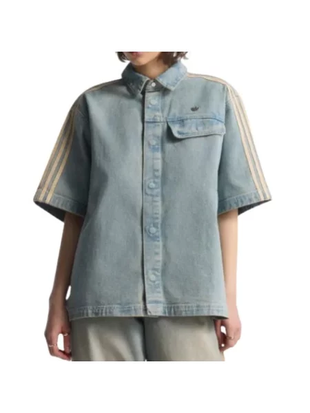 Koszula dżinsowa Adidas niebieska