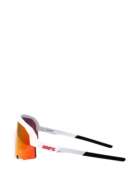 Ochelari de soare 100% Eyewear cu imprimeu geometric alb