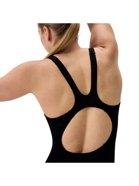 Strój kąpielowy na basen Speedo Placement MuscleBack czarny