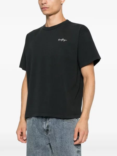 Tricou Second/layer cu imagine negru