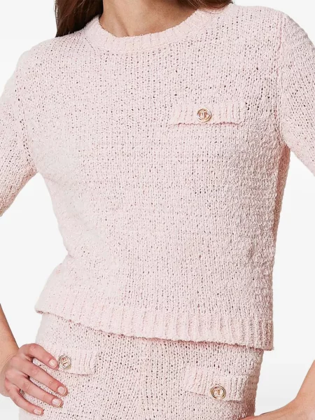 Cropp pulover Twinset roz