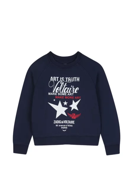 Sweter dziecięcy Zadig & Voltaire niebieski