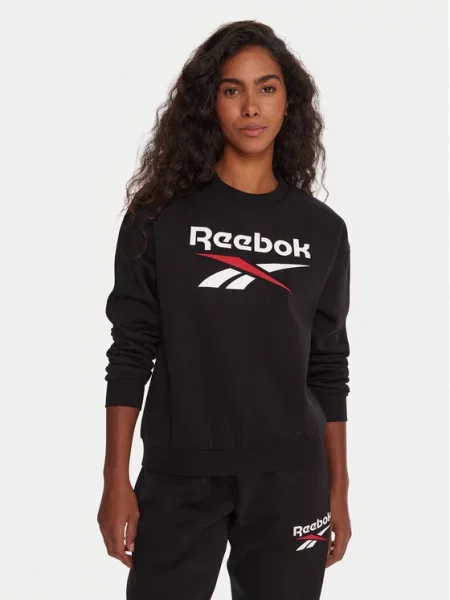 Reebok Μπλούζα μαύρο