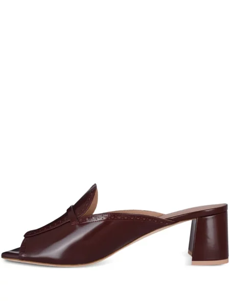 Szögletes orrú szandál Malone Souliers barna