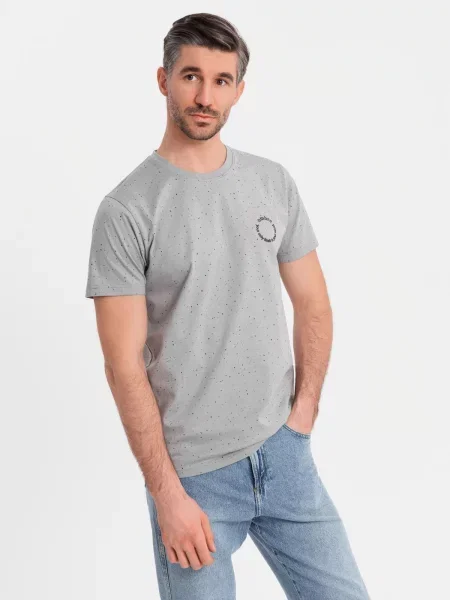 Tricou Ombre gri