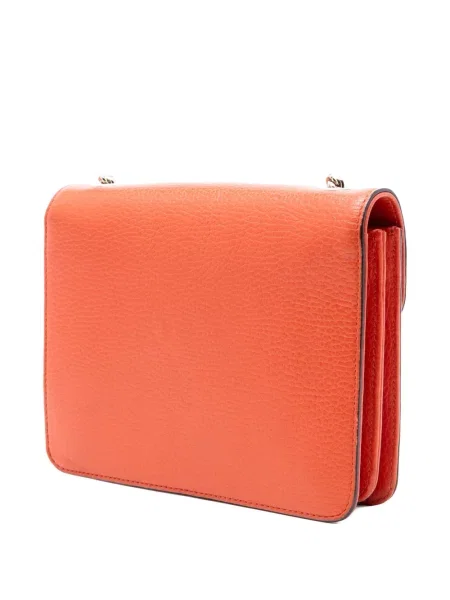 Malá crossbody kabelka Gucci Pre-owned oranžová