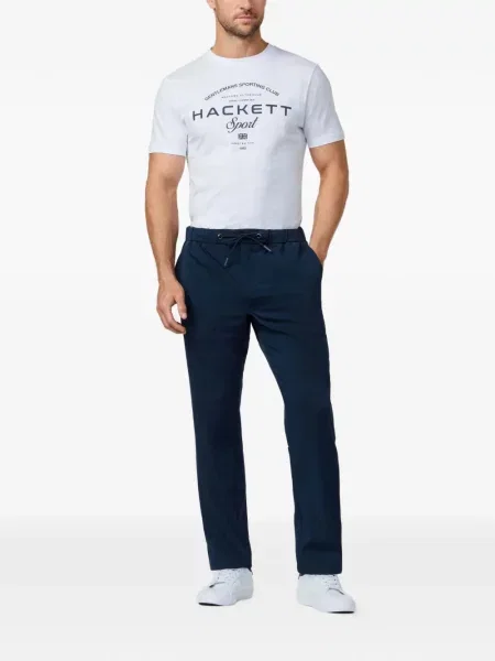 Pantaloni Hackett London cu cordon albastru
