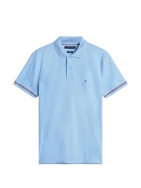 Polo Tommy Hilfiger με αυτόγραφο μπλε