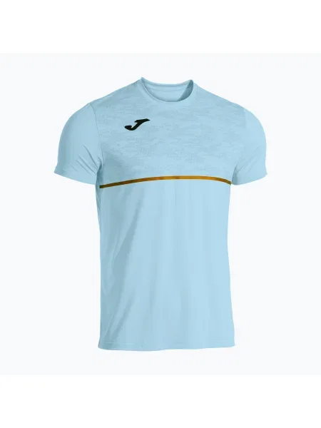 Мъжка тениска за бягане Joma Record III светлосиня синьо