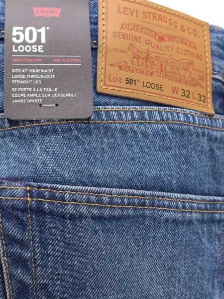 Traperice ravnih nogavica Levi's® plava