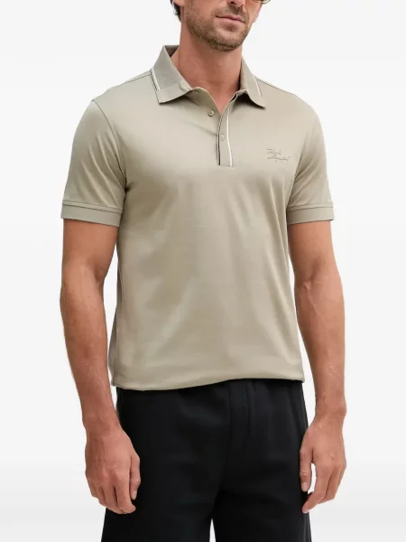 Tricou polo Karl Lagerfeld cu broderie