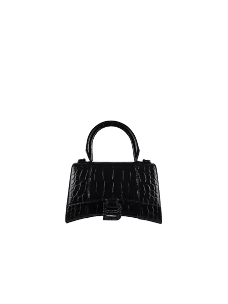 Torebka Balenciaga skórzana retro czarna