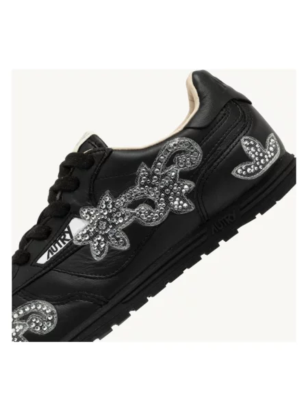 Sneakersy Autry skórzane czarne