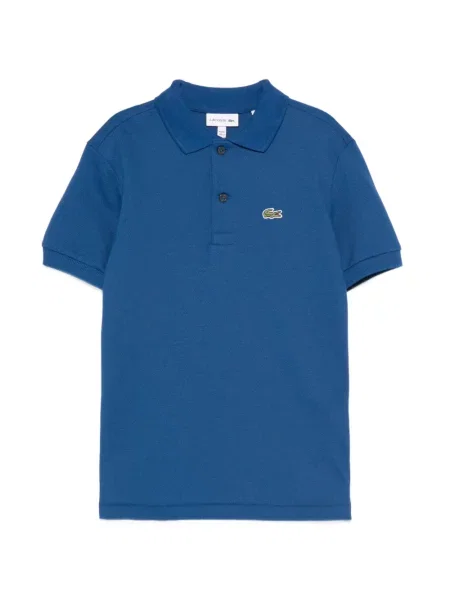 Koszulka polo dziecięca Lacoste niebieska