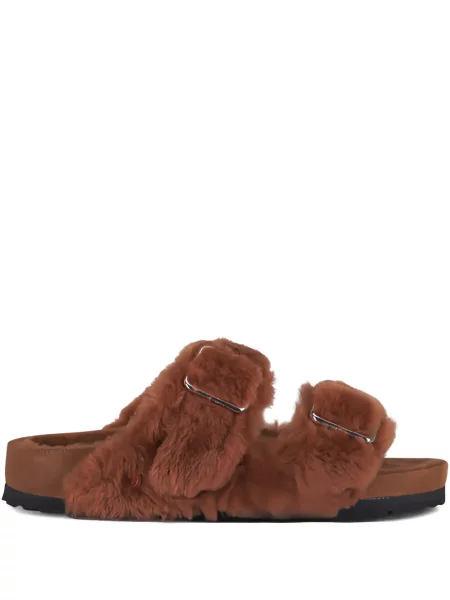 Sandale Birkenstock cu cataramă maro