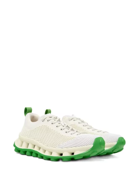 Sneakerși Camper tricotate alb