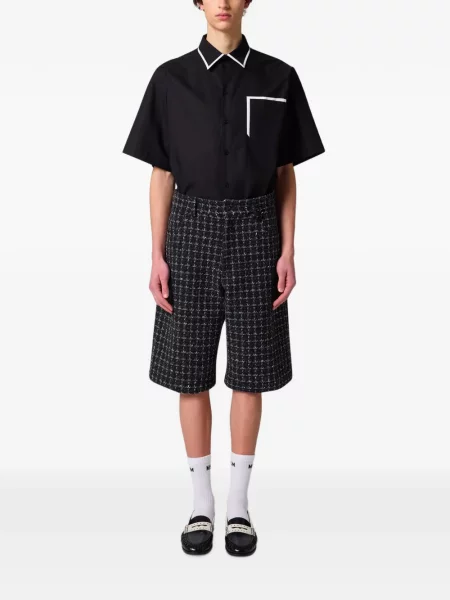Pledinės šortai Msgm tvido juoda
