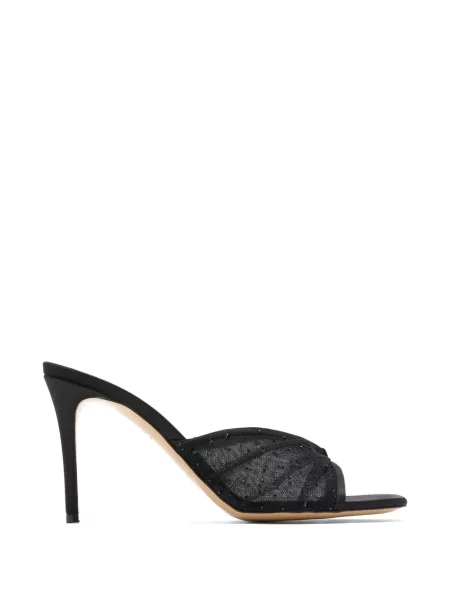 Papuci tip mules Andrea Wazen negru