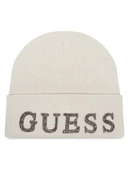 Guess Căciulă Écru bej