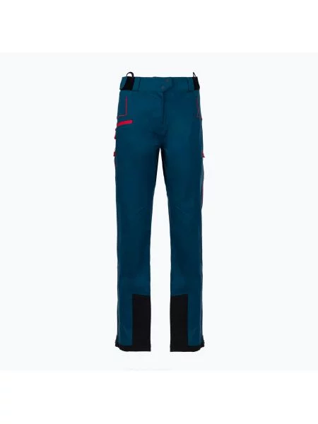 Spodnie z membraną La Sportiva Crizzle EVO Shell storm blue/cherry tomato niebieskie