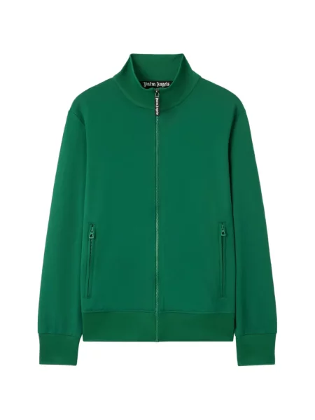 Svetr Palm Angels s autogramem zelený