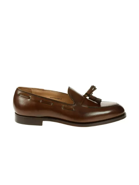 Półbuty Crockett & Jones skórzane brązowe