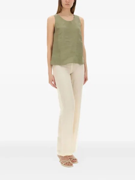 Top 120% Lino de in verde