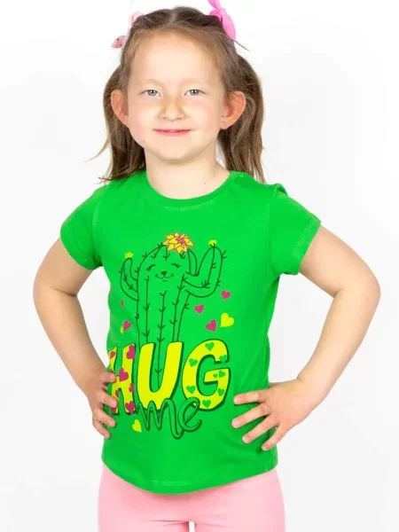 Детская футболка Roksana зеленая