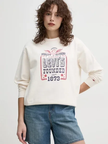Суитчър Levi's® с принт бяло
