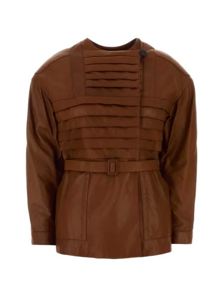 Bunda Giorgio Armani hnědá