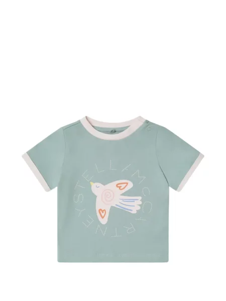Koszulka dziecięca Stella Mccartney szara