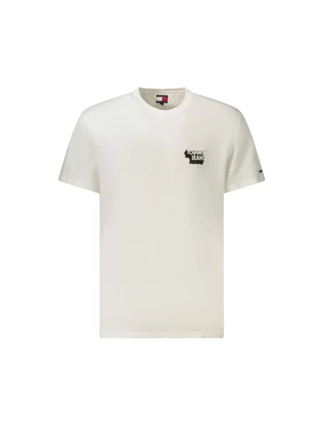 Polo Tommy Hilfiger z krótkim rękawem białe
