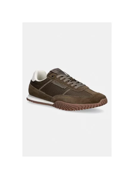 Sneakersy Marc O'polo skórzane zielone
