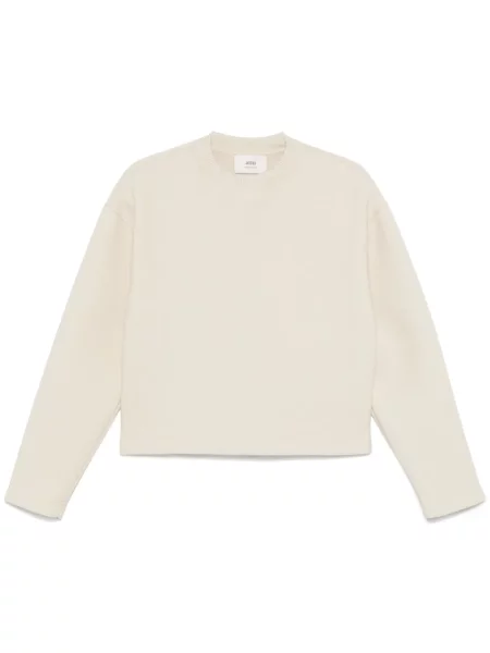 Pulover Ami Paris cu decolteu rotund