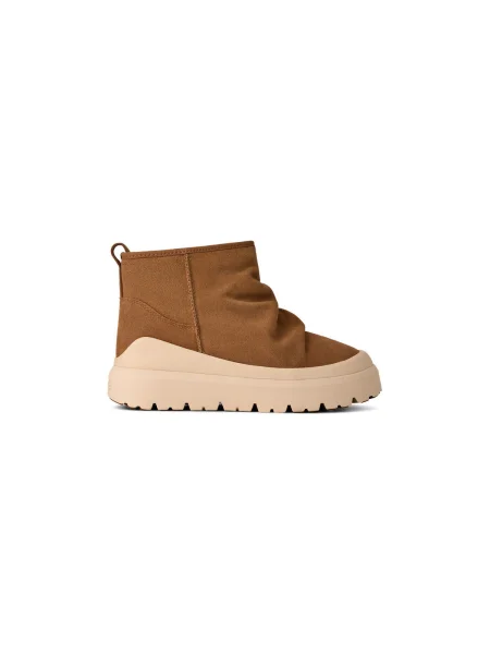 Malé mini členkové topánky Ugg biela