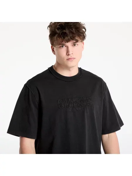 Μπλουζάκι GUESS Originals T-Shirt Jet Black Multi M μαύρο