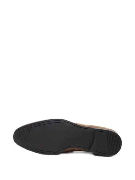 Loafersy Poche Paris brązowe