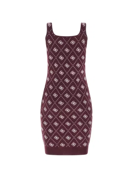 Mini šaty Guess fialová