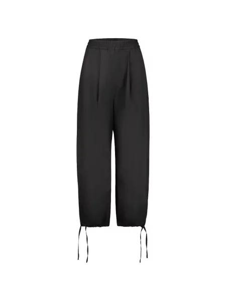 Sznurek ściągający spodnie Drhope czarne