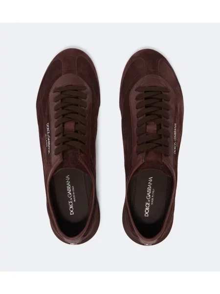 Sneakerși Dolce&gabbana din piele de căprioară