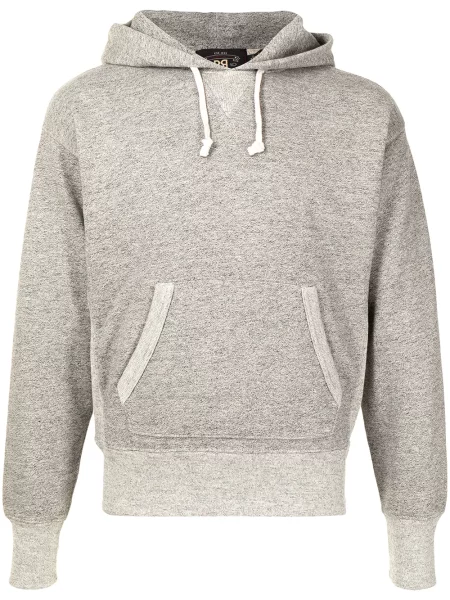 Hanorac cu glugă Ralph Lauren Rrl gri