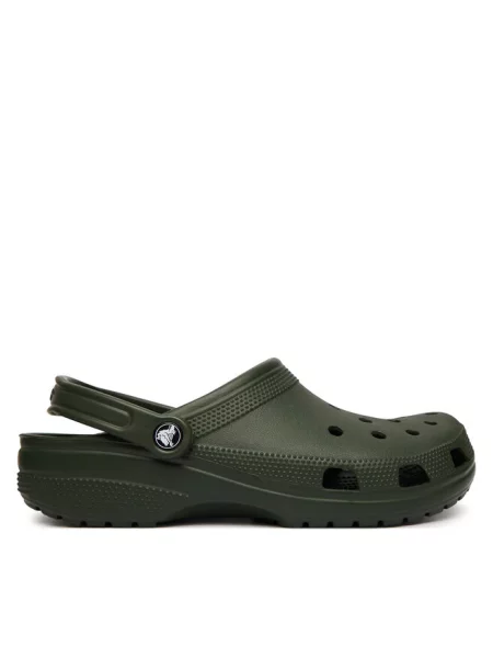 Klapki Crocs zielone