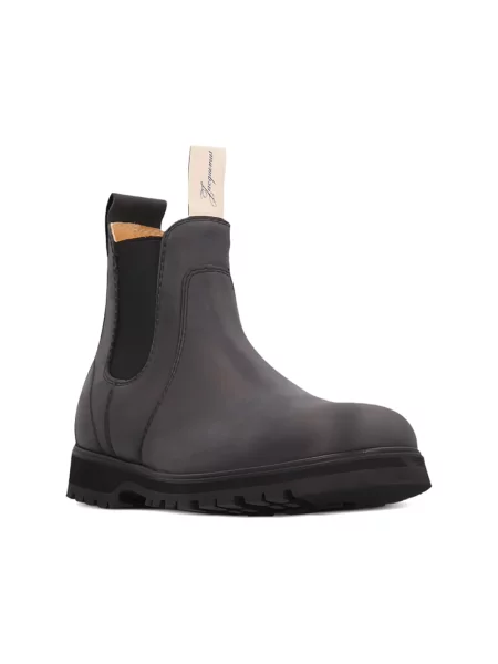 Botki Jacquemus skórzane czarne