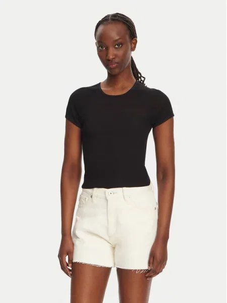 HUGO Блузка Slevetta чорний