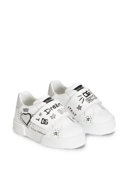 Sneakersy dziecięce Dolce And Gabbana białe
