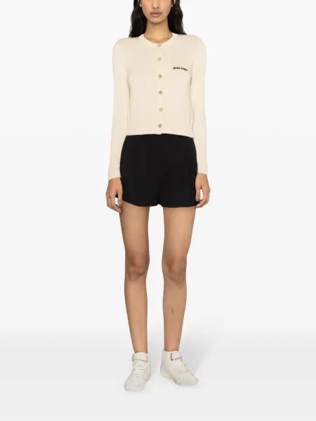 Decupat cardigan Palm Angels cu broderie