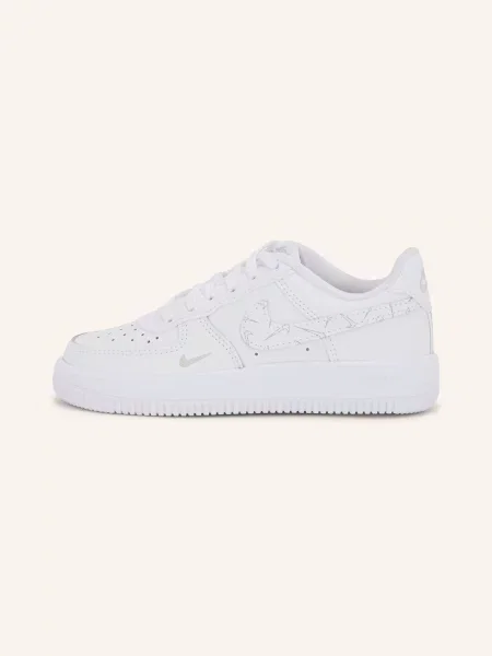 Nike Sneakersy Force 1 Low Lace / stříbrná bílá